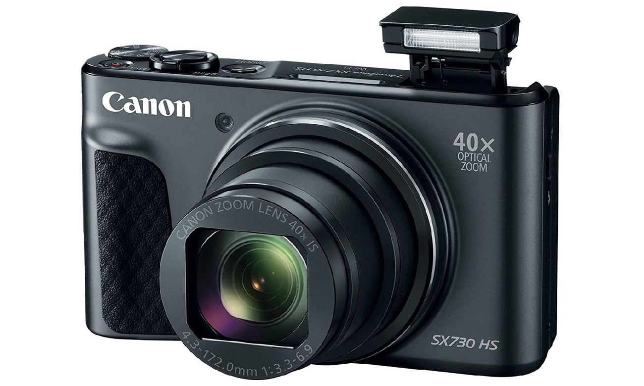 Canon デジタルカメPowerShotPSSX730HS(BK) Canon PowerShot SX730 HS czarny - Aparaty kompaktowe - Sklep